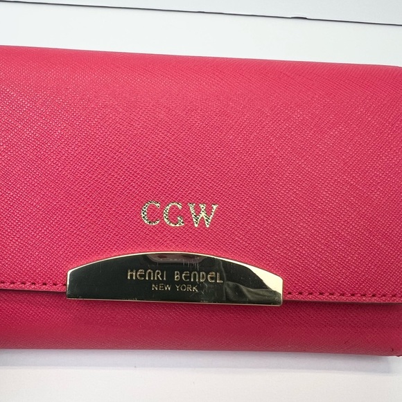Henri Bendel Vibrant Pink Wristlet - Picture 9 of 12
